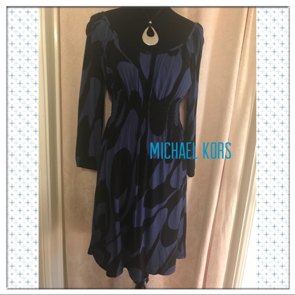 MICHAEL Michael Kors Dresses & Skirts - “Black And Bluesy” MK DRESS💜💜